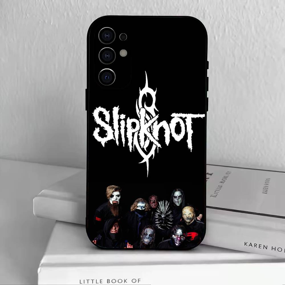 

S-Slipknot Bone C-Church Phone Case Black Silicone Soft For Samsung S25,S24,S21,S22,S23,S30,Ultra,S20,Plus,Fe,Lite Samsung S26ULTRA