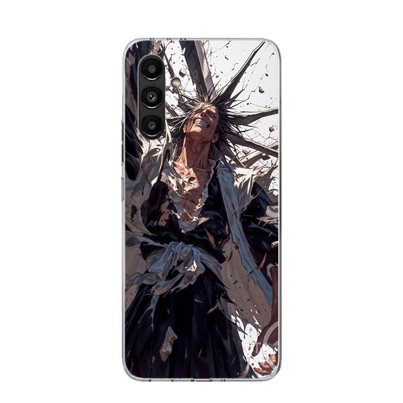 Zaraki Kenpachi Bleach Phone Case for Samsung Galaxy A17 A16 A15 A14 A13 A57 A56 A55 A54 A53 A37 A36 A35 A34 A33 A26 A25 A24 A23