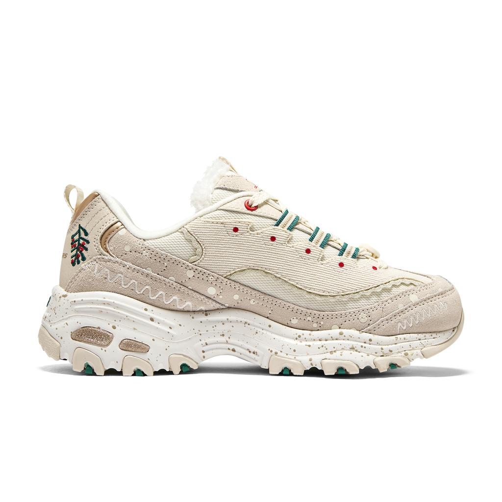 Skechers Dlites Beige Marrone Donna 149257-OFWT