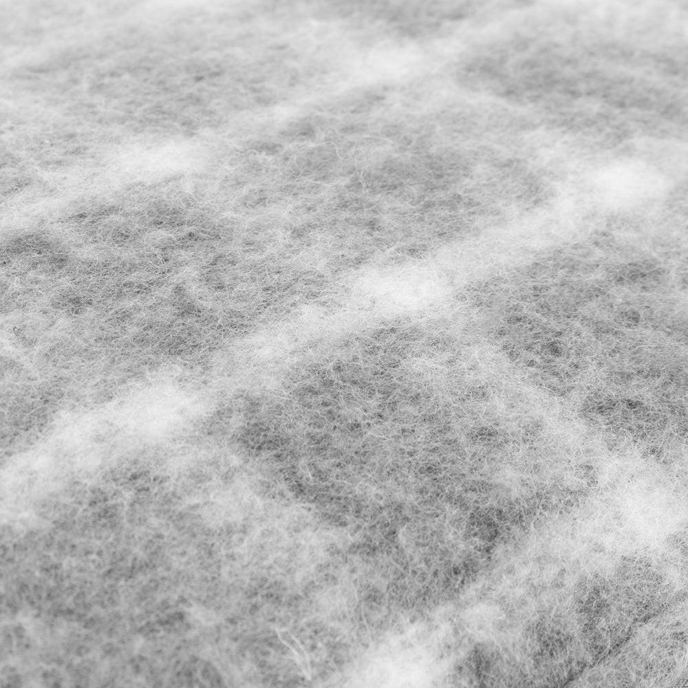 Yard Yarrow Faux Mohair Checked Cushion Cover