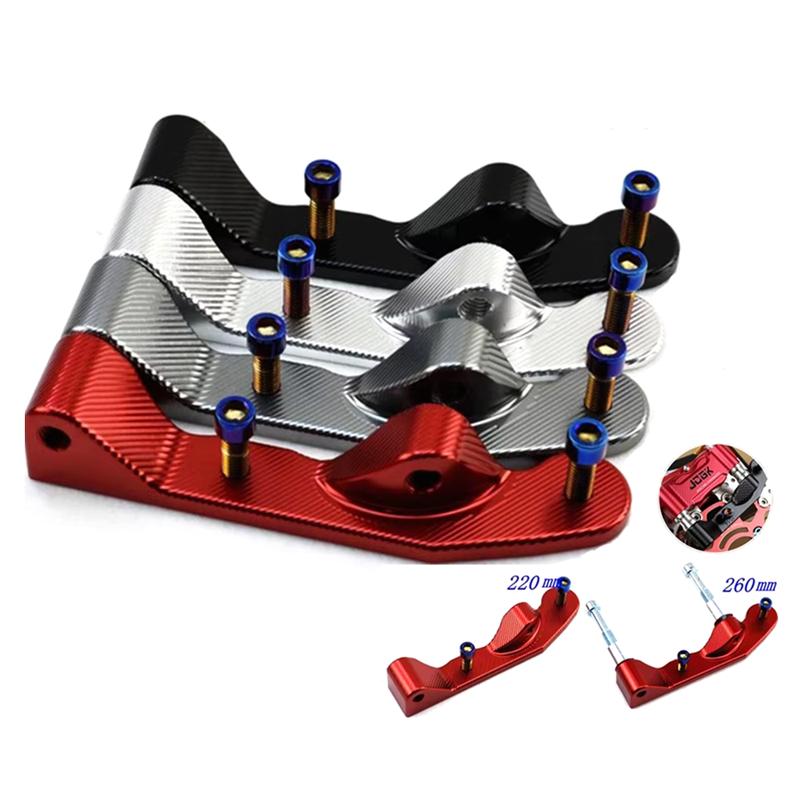 Motorcycle 100mm/95mm  Brake Caliper Bracket Adapter For Honda Msx125 Monkey M3 M5 M6 Front 220mm/260mm Brake Disc Modify