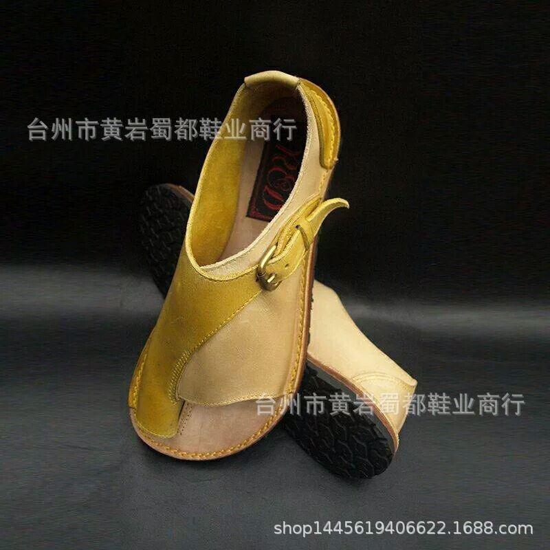 20 spring and summer new sandals women's hot sale fashion casual comfortable fashion solid color set toe large size flat women's sandals