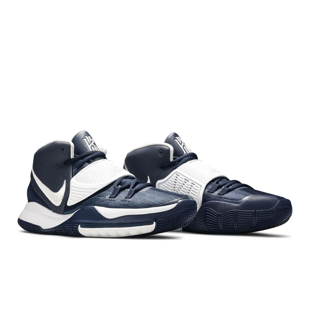 Nike Kyrie 6 Team 'Midnight Navy' (Unisex) Midnight Navy / White / White Basketball Shoes CW4142 402