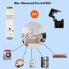 Smart ZigBee Energy Meter with 63A Clamp Current Transformer App Monitor Power Electricity Statistic AC100-240V Works with Tuya
