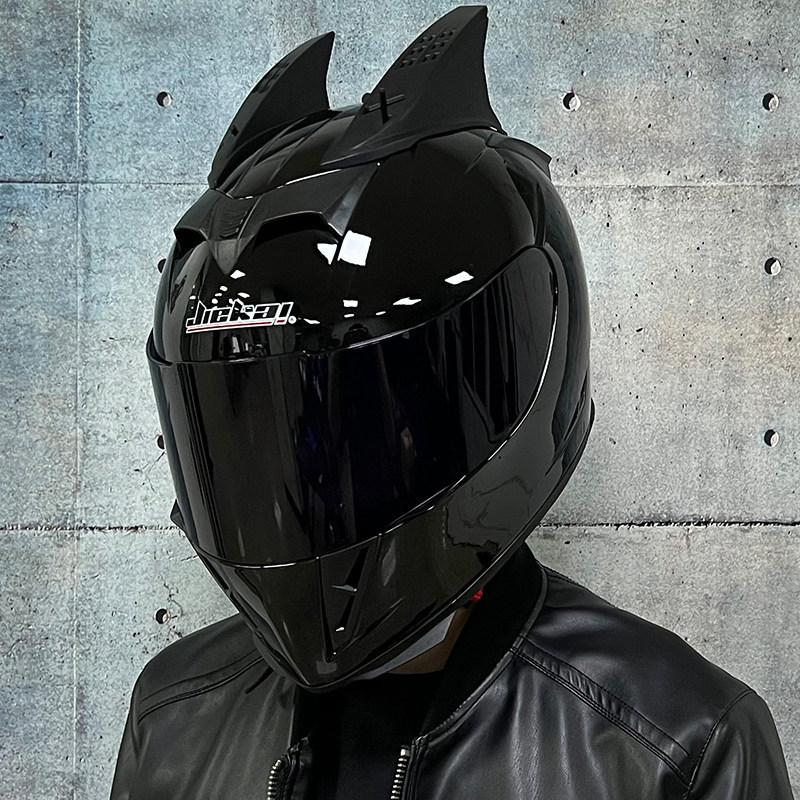 Jiekai Electric Vehicle Bike Helmet Men's and Women's Full Helmets Four Seasons Double Mirror Bluetooth Personalized Helmet Grey Party