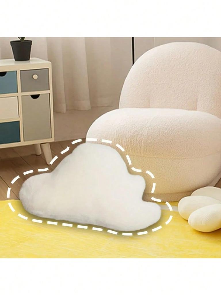 1pc Decor Cushion Cloud Shaped Hug Pillow For Sofa Bay Window Decoration