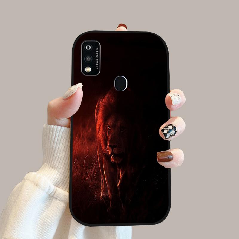 For ZTE Blade A51 Case A52 A53 Color Painted Soft Silicone Phone Cover Cases For ZTE Blade A31 Fashion Protective Fundas Coque