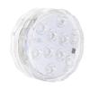 Luz Subaquática - Modelo RGB 16 LEDs - IP68 à Prova d'Água - Controle Remoto de 24 Teclas - Alimentada por 3xAAA