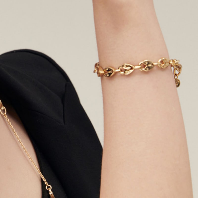 PANACHE CHASUNYOUNG Heart Padlock Bracelet