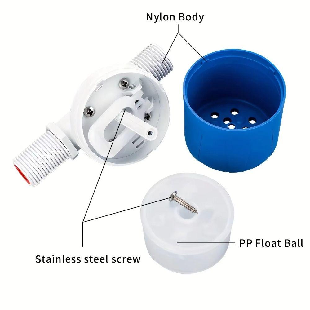 Adapter Automatic Water Level Control Valve Automatic Stop Inlet Valve Float Ball Valve  Pool