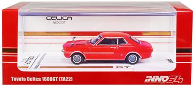Inno Models 1/64 Scale Toyota Celica 1600 GT (TA22) Red Finished Product