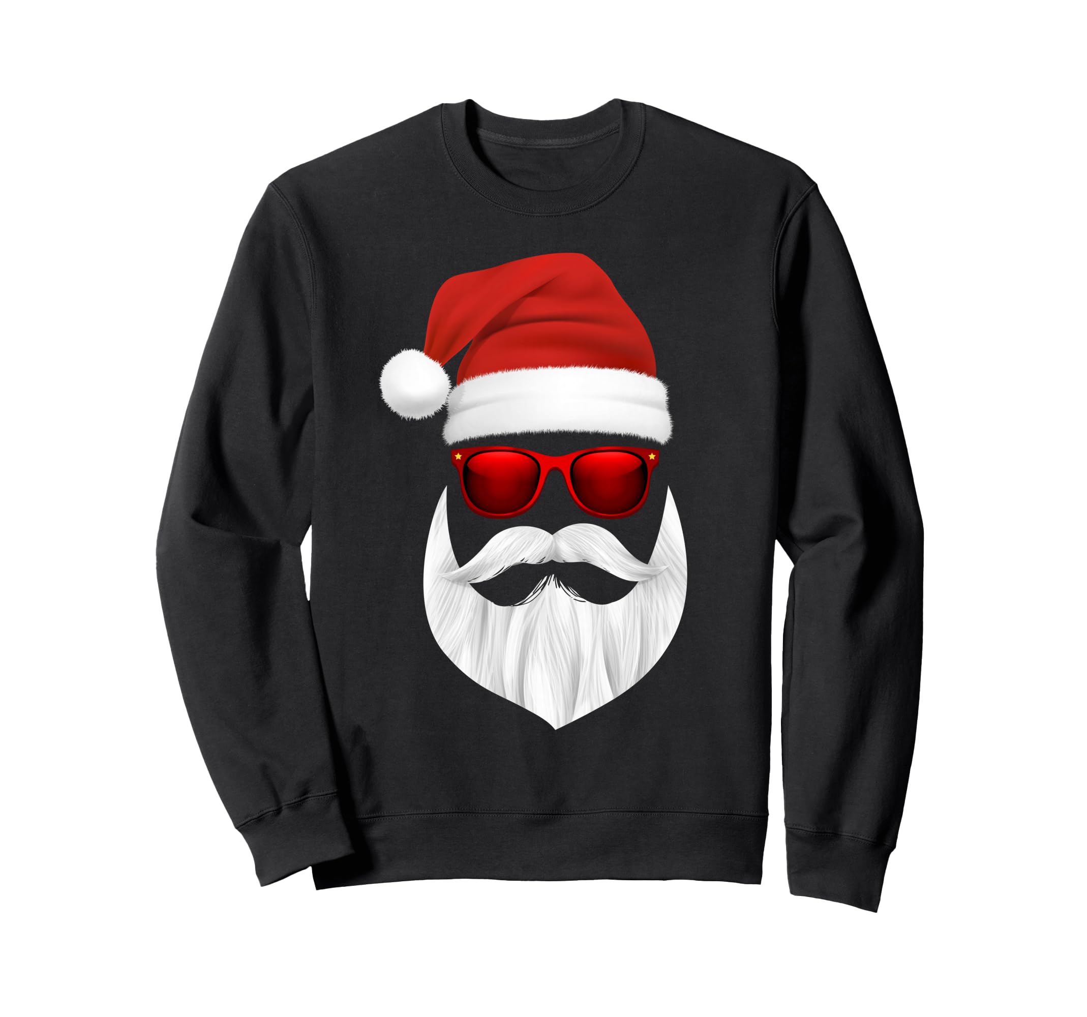 

Santa Claus wearing sunglasses, funny Christmas design sweatshirt