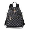 Schultasche Rucksack Mode Damen Neuer Rucksack Retro Bedruckte Buchstaben Große Kapazität Ausgehen Dreifachzweck Rucksack Damen
