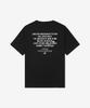 Nyuballanseu Nbneg31663 / Uni Sunny Rainy Lettering Short Sleeve T-Shirt (Black)
