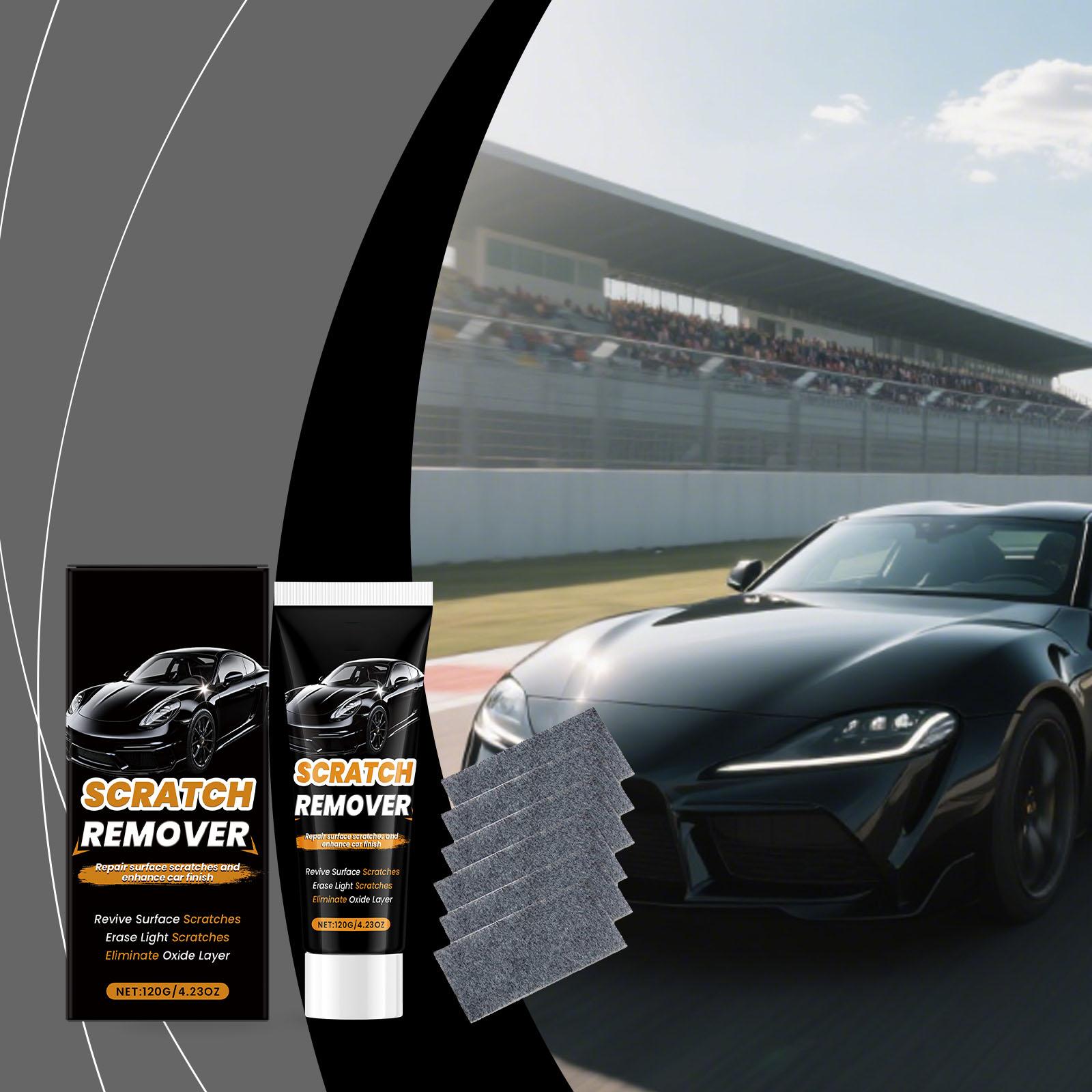 

The Nano-coated Scratch And Polishing Care Paste For Car Paint Surface Reduces Surface Scratches. One Size чёрный