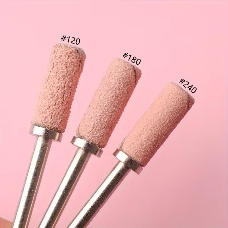 3.1Mm 80Pcs Mini Nail Sanding Bands Electric Machine Nail Drill Bits Acrylic Polish Remover Files Nails Accessory Tool