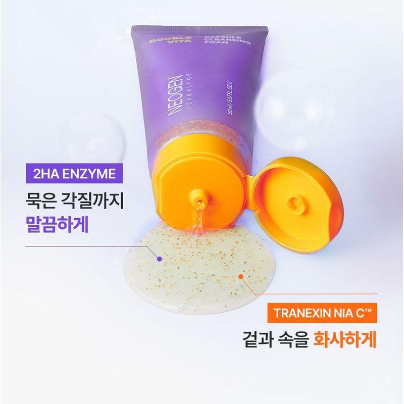 NEOGEN - Dermalogy Double Vita Capsule Cleansing Foam