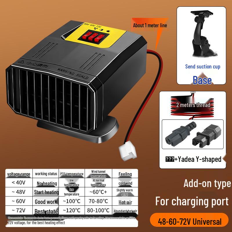 Portable Car Windshield Defogger and Heater