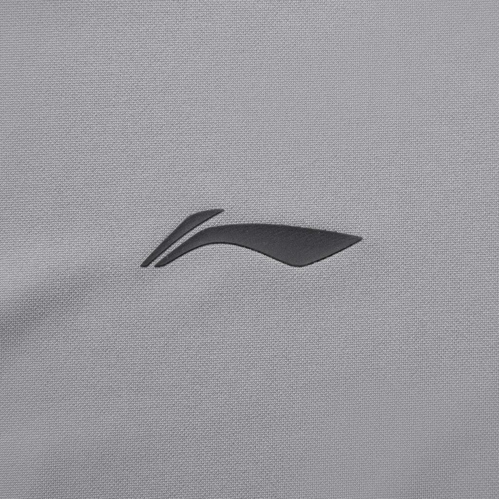 Li Ning Fitness Series Feuchtigkeitstransport Schnelltrocknend Logo Pullover Poloshirt Herren Tops APLV179-8