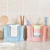 1PCS/Plastic Dish Rack Placeware Storage Box Kitchen Supplies Countertop Spoon Rack Drain Rack Stora