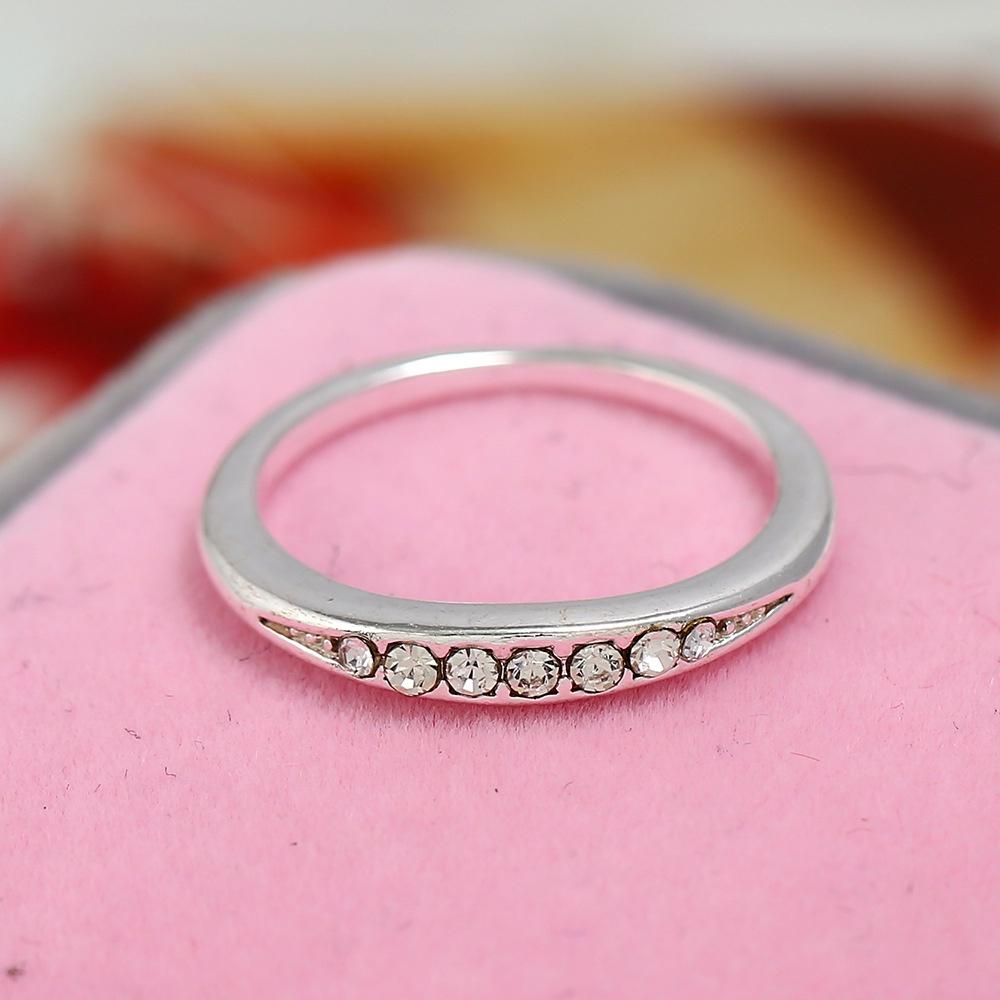 Wedding Engagement Luxury Ring Simple Casual Wedding Ring Jewelry Female Lover Fashion Jewelry