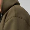 Adidas Logo Letter Print Drawstring Hooded Loose Jacket Women Jacket Olive GU3821