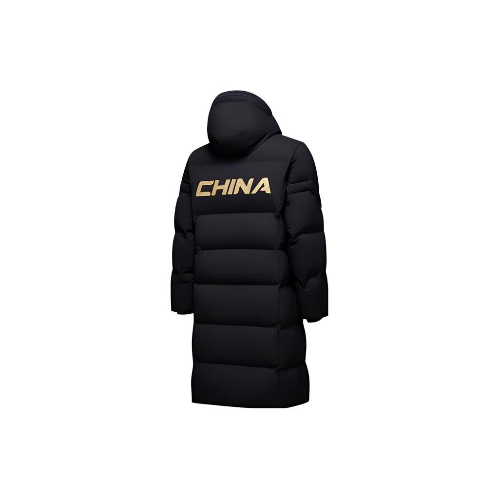 ANTA Down Jackets Unisex Black Hooded Thickened Other 452340107-1