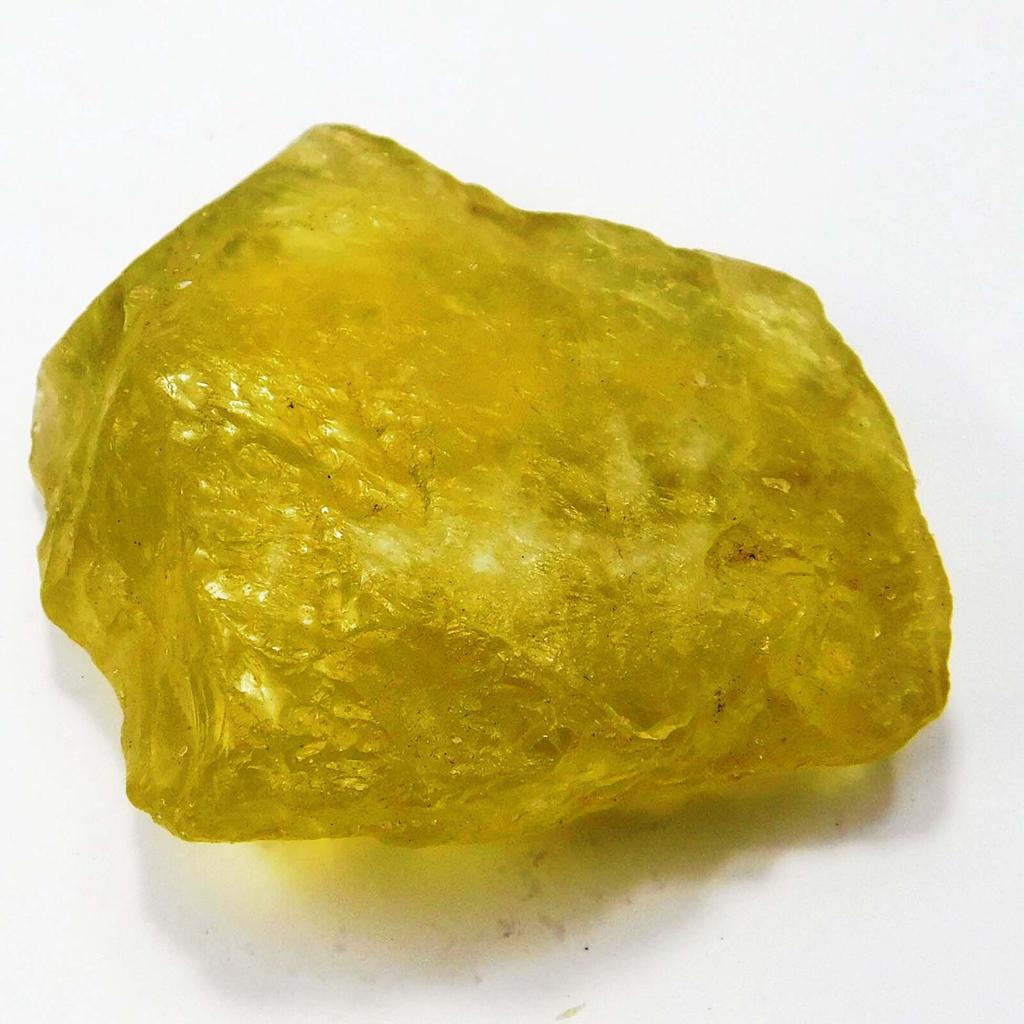 NATURAL 200 Ct Yellow Sapphire Earth Mined Huge Rough CERTIFIED Loose Gemstone A-109