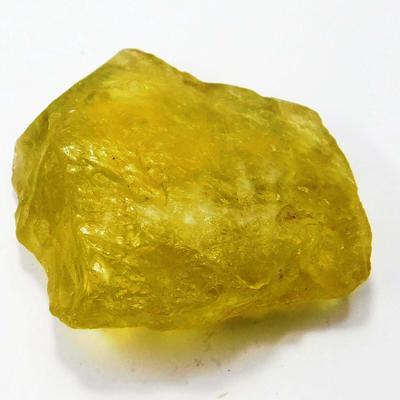 Natural Yellow Sapphire 200ct Rough Certified Loose Gemstone