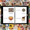 50 Middle Eastern Art Style Cartoon Stickers for DIY Decoration: Personalize Phone Cases, Notebooks, or Water Bottles