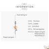 BAMOER Authentic 925 Sterling Silver Blossom In Love Series Charms for Snake Bracelet & Bangle DIY