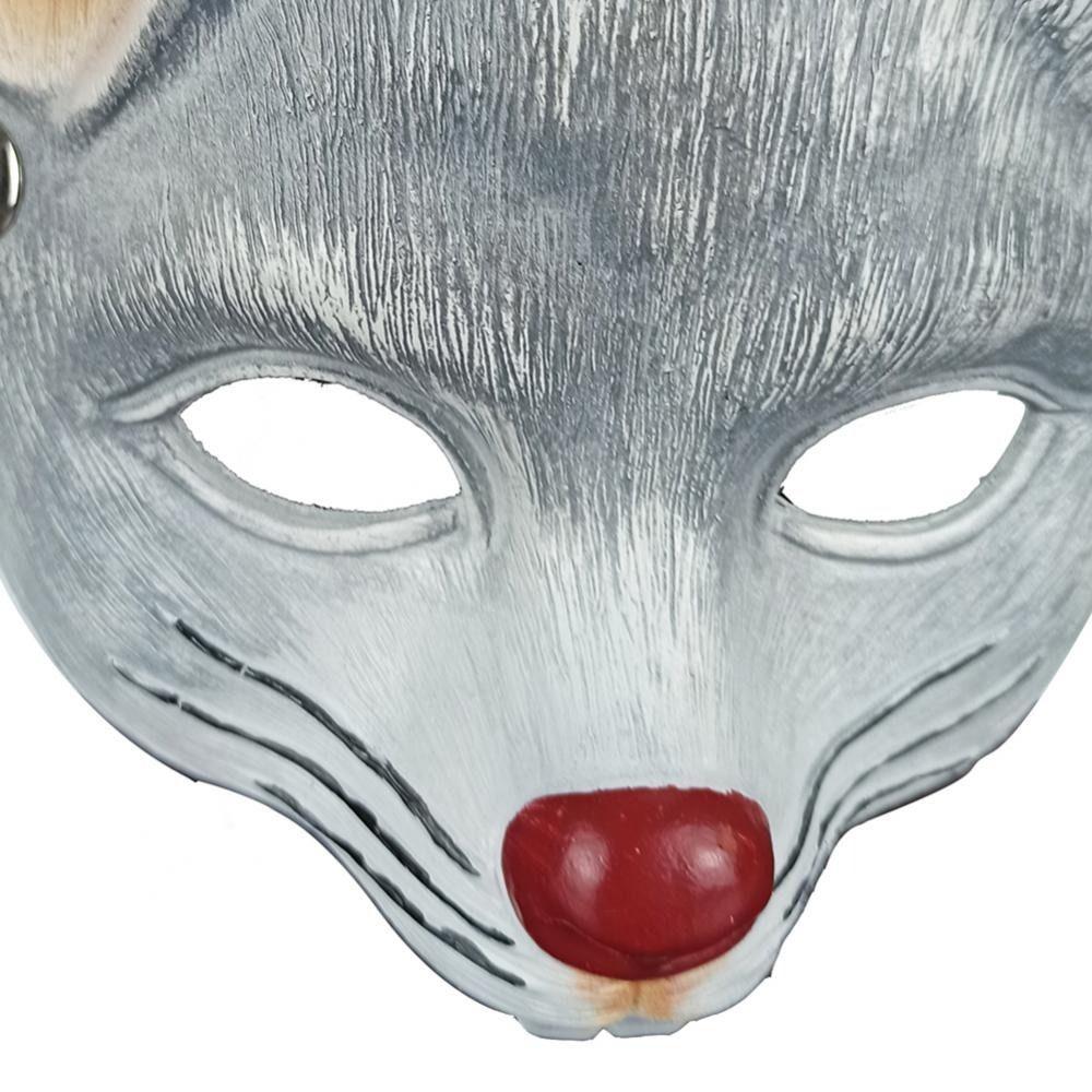 Prop Party Masks Play Mouse Masks Mouse Face Cover Half Face Mask Halloween Masks 3D Animal Mask