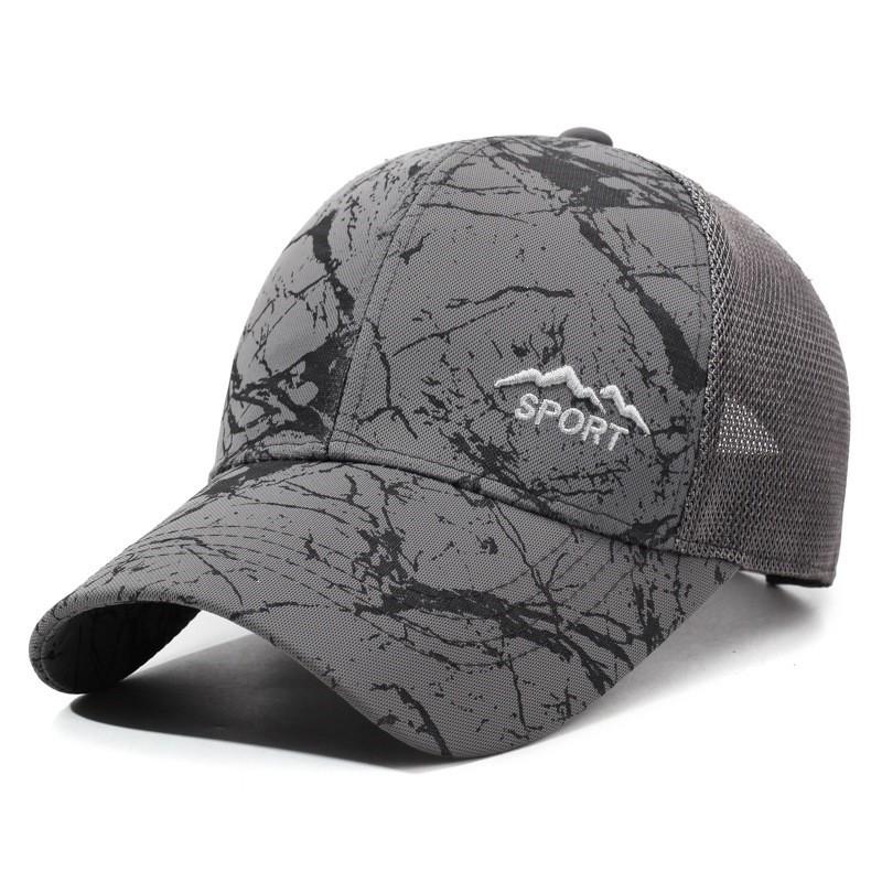 Outdoor Summer Baseball Cap With Breathable Polyester Sunshade For Men And Teens