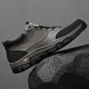 Fashion Men Casual Leather Shoes Classic Quality Anti-slip Wearable Large Size Climbing Shoes Outdoor Sneakers Trekking Leather Footwear