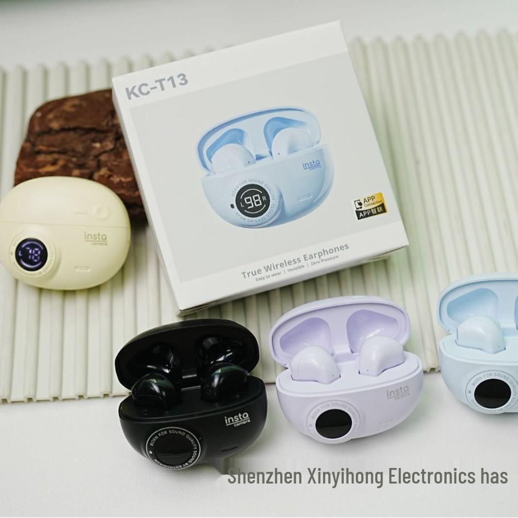 

New TWS Semi-In-Ear Bluetooth Headset - Low Latency, E-Sports Edition (5.4 Gen) світло-фіолетового кольору