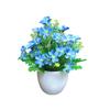 1Pc Artificial Potted Flower Garden DIY Party Home Holiday Xmas Craft Decoration Christmas Ornament KTY