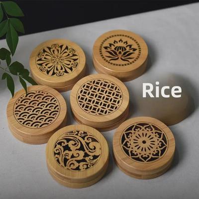 Bamboo & Wood Incense Tray Box: Agarwood Holder, Creative Hollow Retro Design, Ideal for Home Use