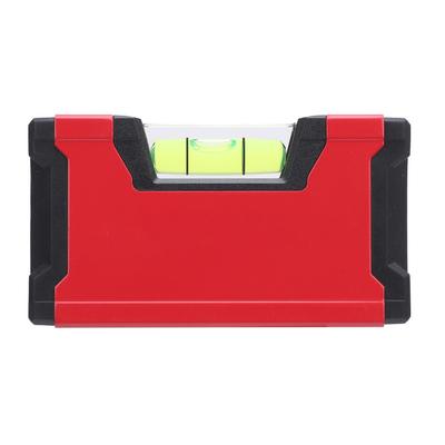 Small Bubble Level 0.5mm High Accuracy Aluminum Alloy Magnetic Leveling Ruler for Measuring Layout