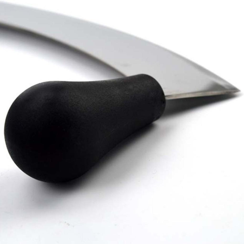 Pizza Rocker Knives Stainless Steel Cutter Double Handle Kitchen Tool for Home