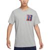 Nike Vintage Letter Casual Short Sleeve T-Shirt Men Tops Dark-Gray FV3773-063