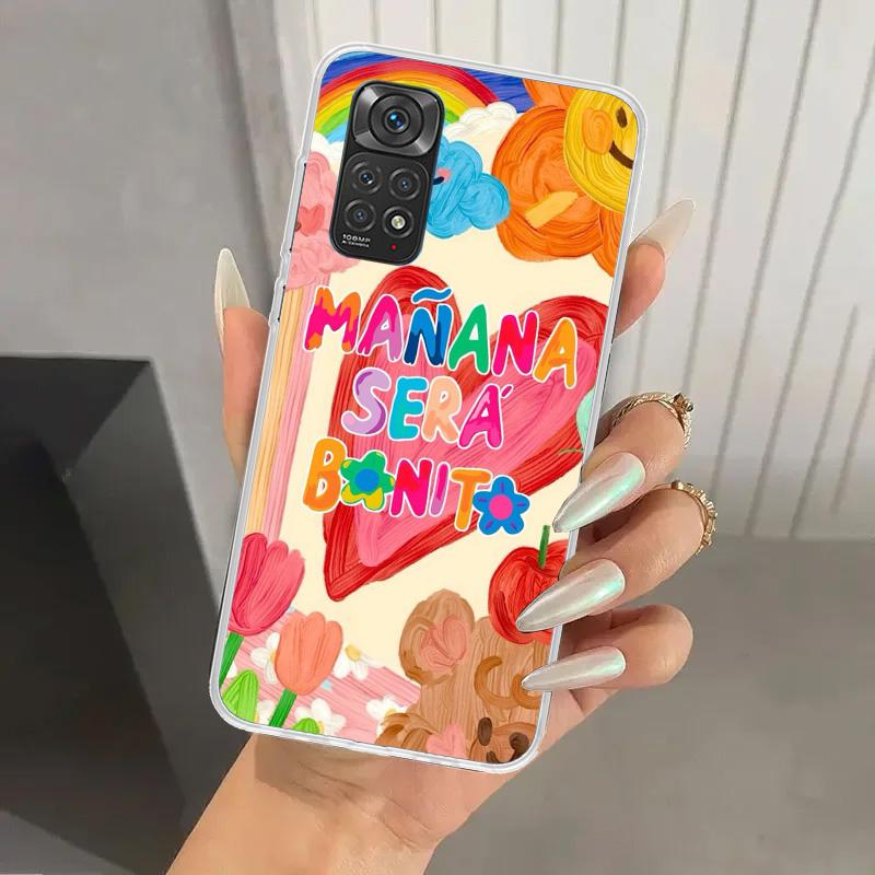 Karolg M-Manana Sera B-Bonito Phone Case for Xiaomi Redmi Note 15 14 14S 13 12S 12 Pro 11S 11 Plus 11T 11E 10S Soft Funda Print