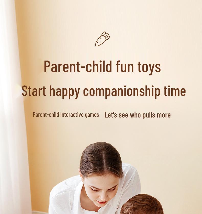 Baby Pull Radish Toy: Early Learning & Motor Skills Training for 0-2 Years, Chewable for Infants 6+ Months