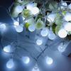 10M 6M 3M 1.5M Battery Power Ball LED String Lights Garland Lights Outdoor Lamp Wedding Garden Fairy Lights Christmas Decoration