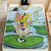 Marsupilami Flannel Blanket, High Quality Comfortable for All Seasons, Home Decor, Warmth and Comfort
