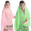 Chiffon Belly Dancing Scarf Solid Color Women Headdress New Indian Dance Headband  Show Costumes