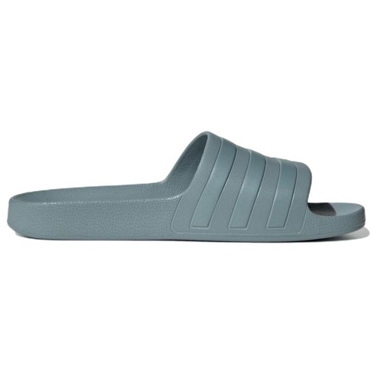 Adidas Adilette Aqua Lightweight Comfortable Non-Slip Casual Slippers Unisex Slippers Blue Gray GZ1153