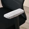2 Pack Thickened Stretch Office Chair Armrest Covers Washable Non Slip Protective Pads For Computer Swivel Chairs Home Use