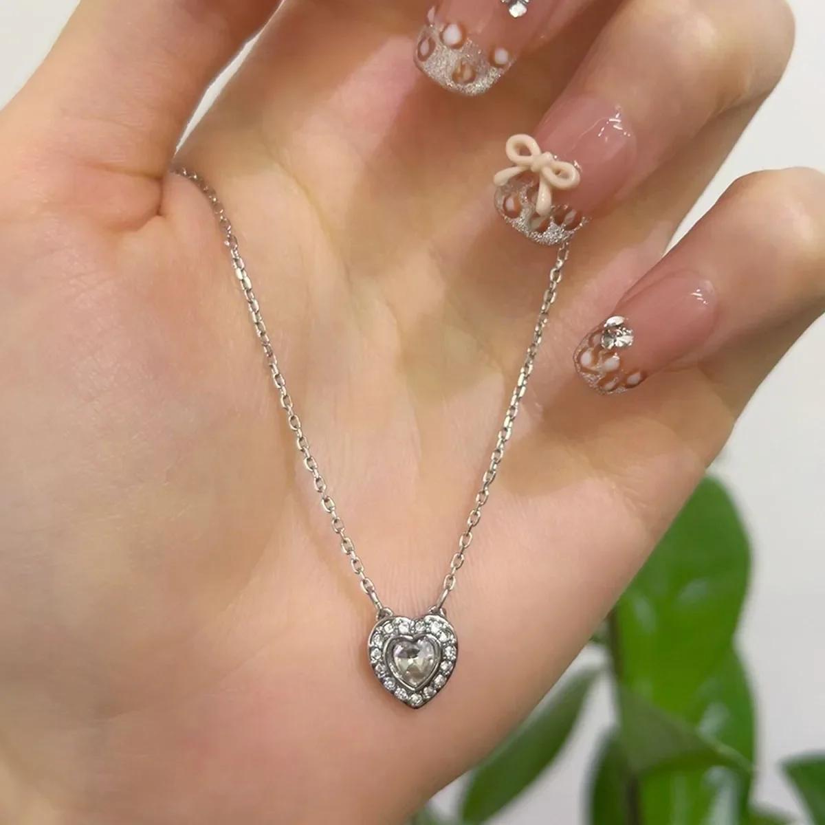 Love Original New Jewelry New Sales Trends Pearl Necklace Bracelet Love Earrings Sweet Waste Women s Wedding Gifts