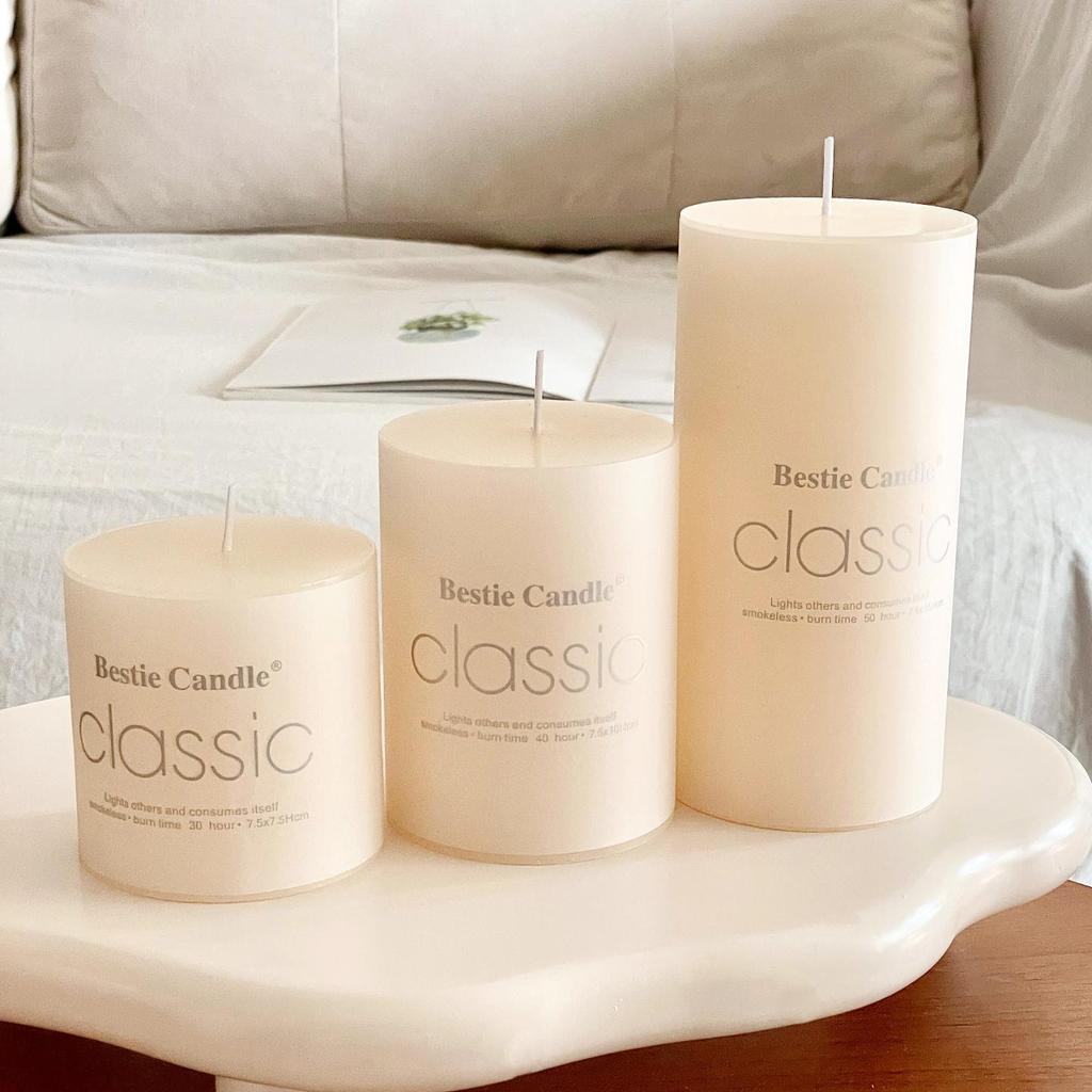 Scentless Smokeless Cylinder Candles for Weddings, Birthdays, Romantic Decor, Hotel, Church, or Dining.