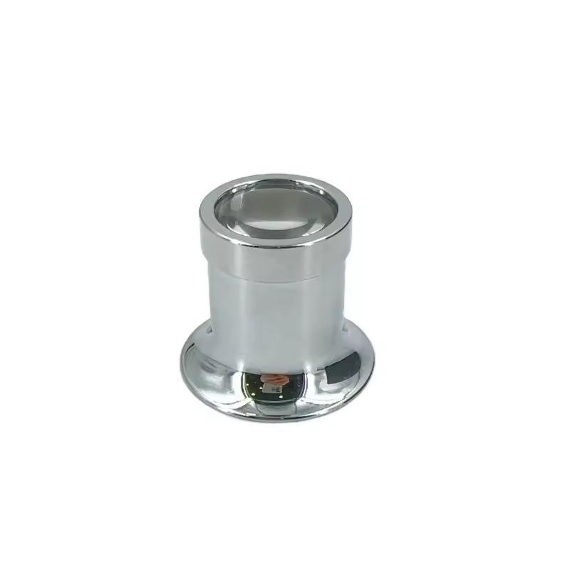 Aluminum Alloy Watch Repair Monocular Magnifier with High-Definition Lens 5X